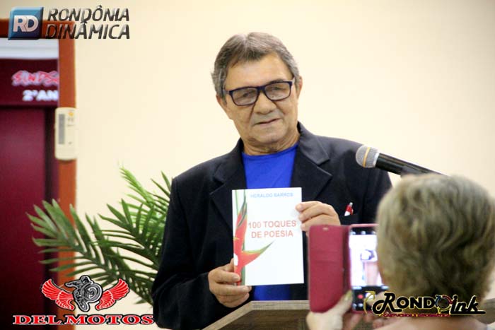 Lançamento do livro: 100 Toques de Poesia - Heraldo Barros 